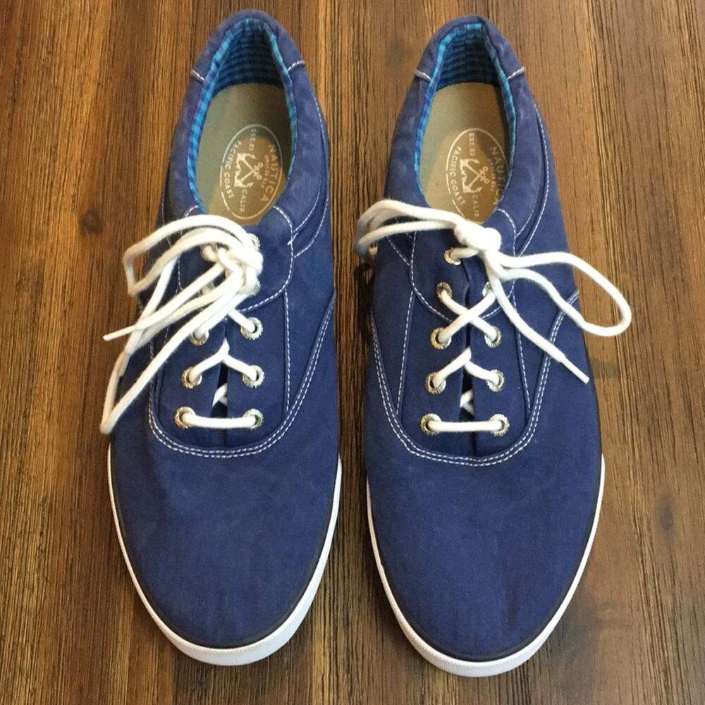 Nautica Blue Tennis Shoes